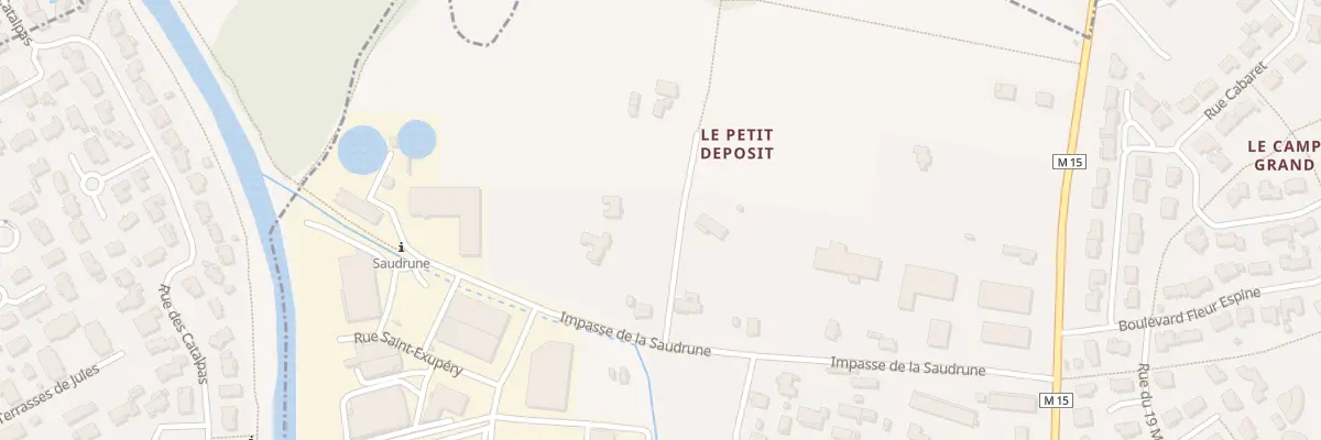 Plan du 22C Imp de Saudrune à Launaguet