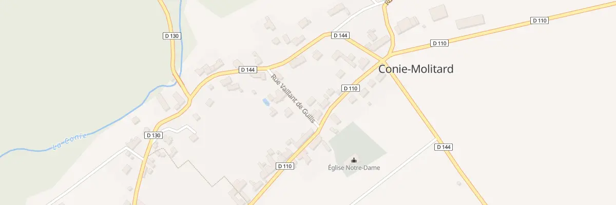 Plan du 32 Rue de la Sanglerie à Conie-Molitard