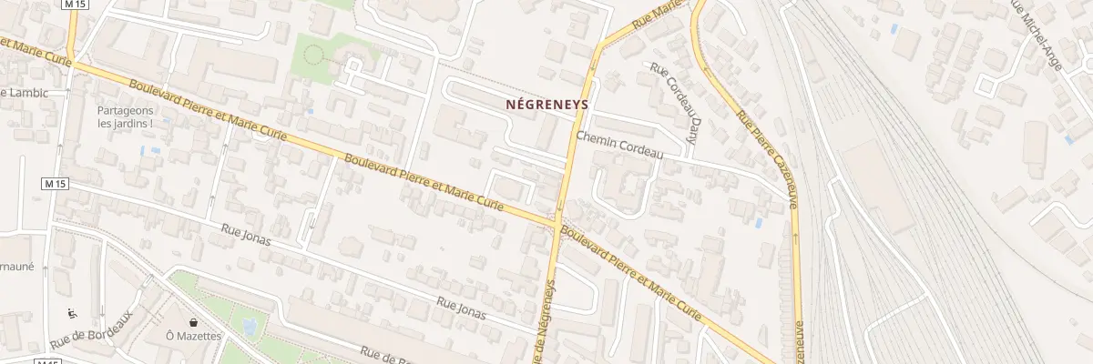 Plan du 127 Rue de Negreneys à Toulouse