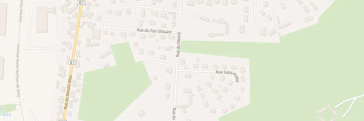 Plan du 6 Rue du Mesnil à Neufchâtel-en-Bray
