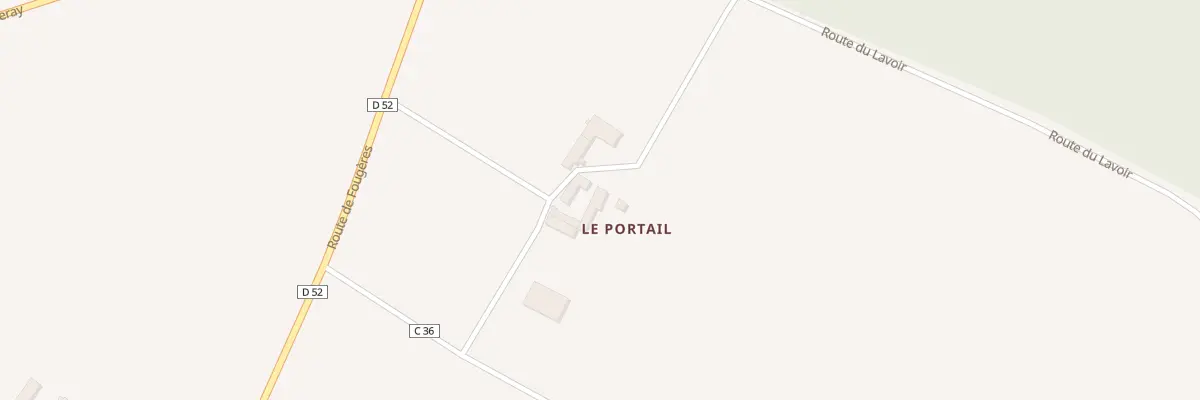 Plan du 299 Le Portail à Cheverny