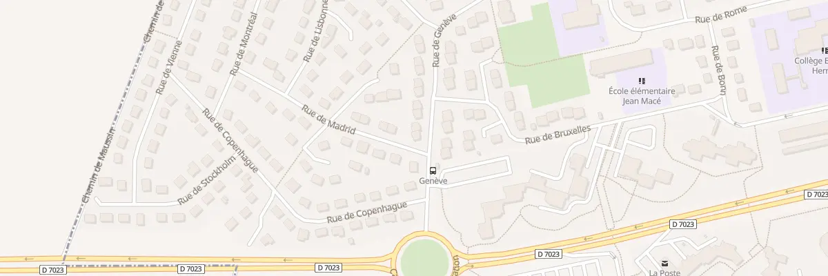 Plan du 30 Rue de Geneve à Lucé