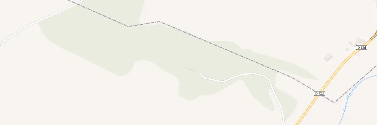Plan de La Gabatche à Caujac