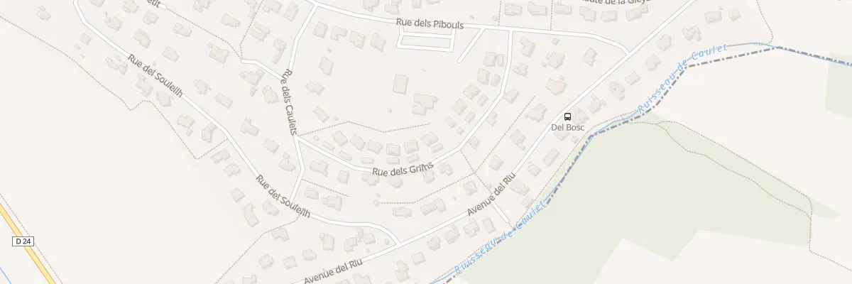 Plan du 21 Rue Dels Grilhs à Lacroix-Falgarde