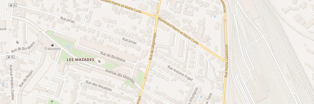 Plan du 126 Rue de Negreneys à Toulouse