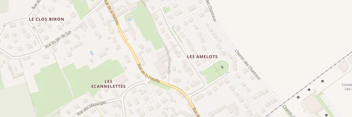 Plan du 15 Rue des Amelots à La Chapelle-Longueville