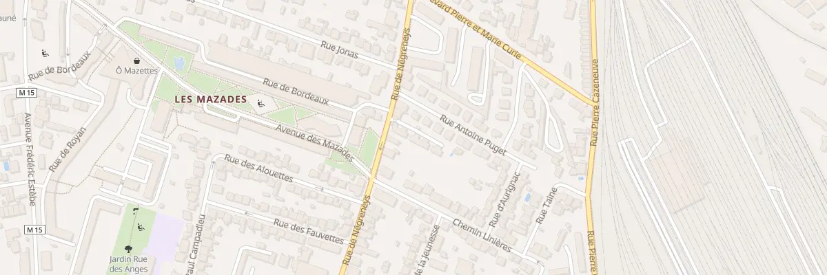 Plan du 122 Rue de Negreneys à Toulouse