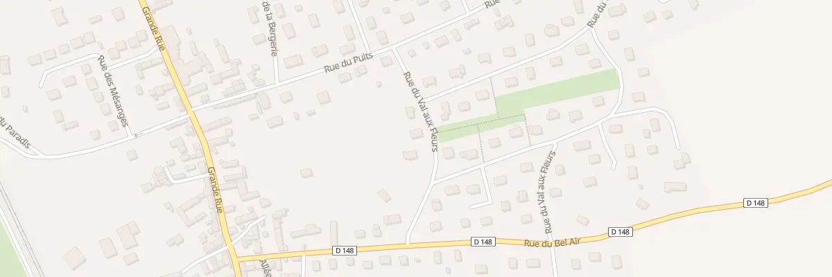 Plan du 41 Rue du Val aux Fleurs à Bueil