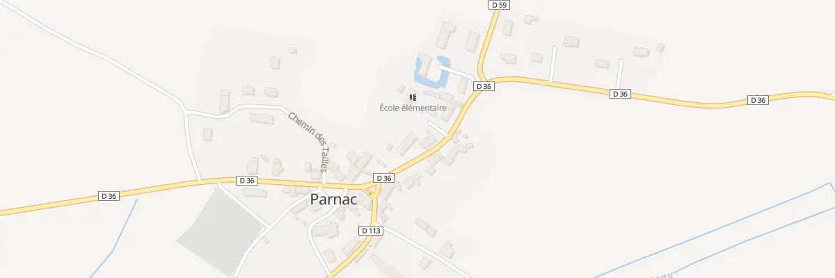 Plan du 5003 Le Bourg à Parnac
