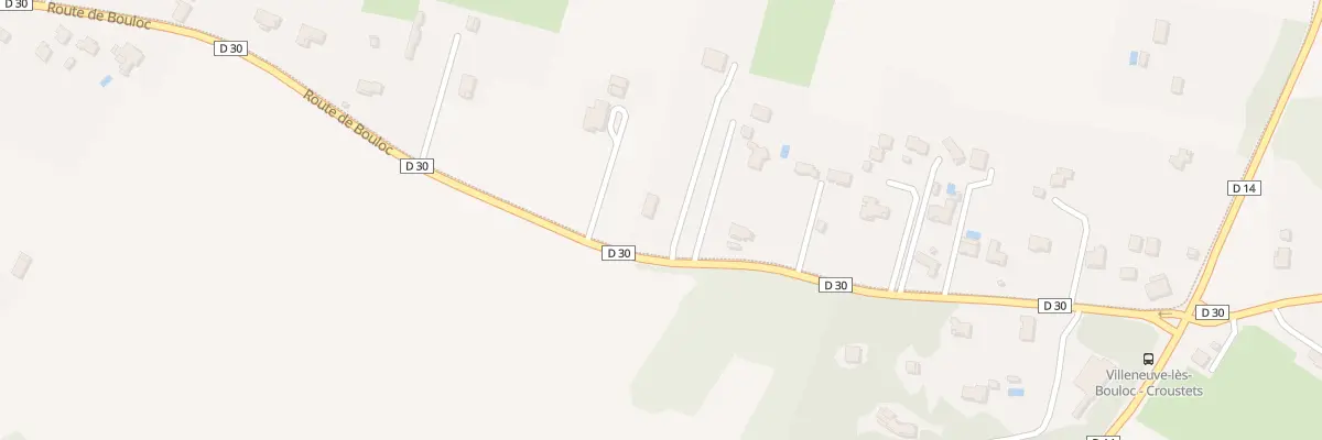 Plan du 426 Rte de Bouloc à Villeneuve-lès-Bouloc