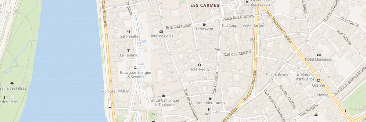 Plan du 14 Rue de la Dalbade à Toulouse