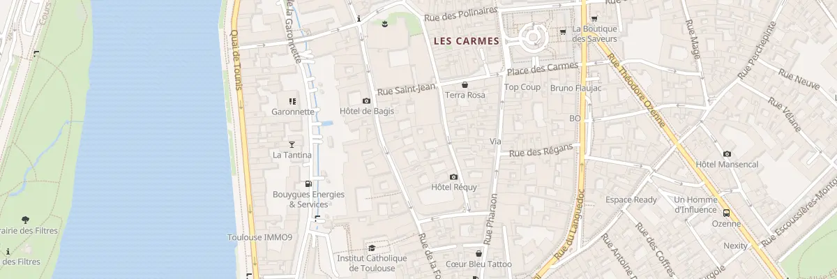 Plan du 18 Rue de la Dalbade à Toulouse