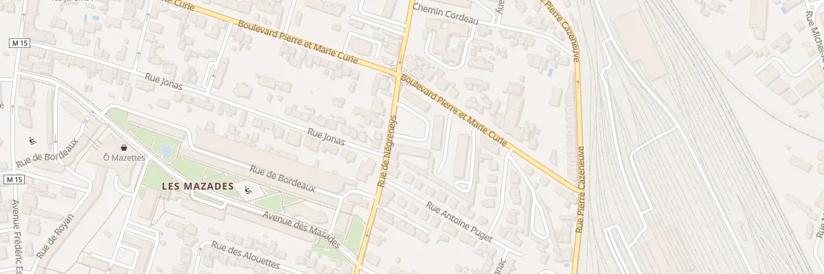 Plan du 136 Rue de Negreneys à Toulouse