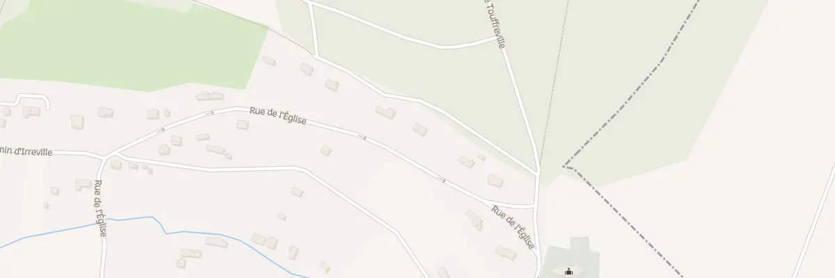 Plan du 4 Cote Saint Pierre à Touffreville