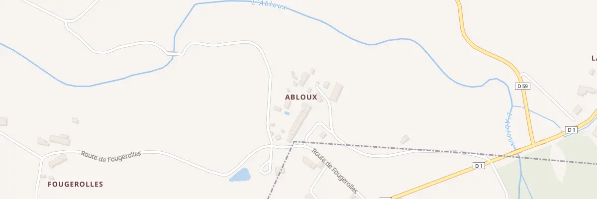 Plan du 9 Abloux à Vigoux