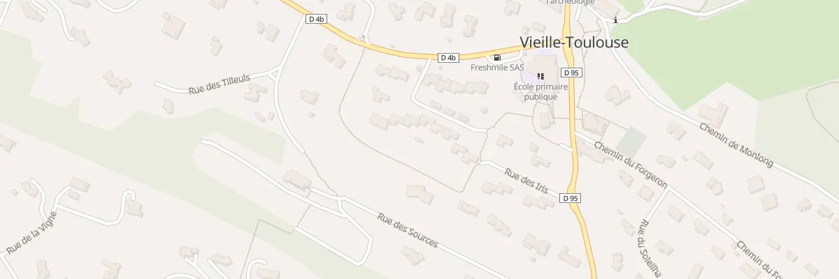 Plan du 10 Rue du Pigeonnier à Vieille-Toulouse
