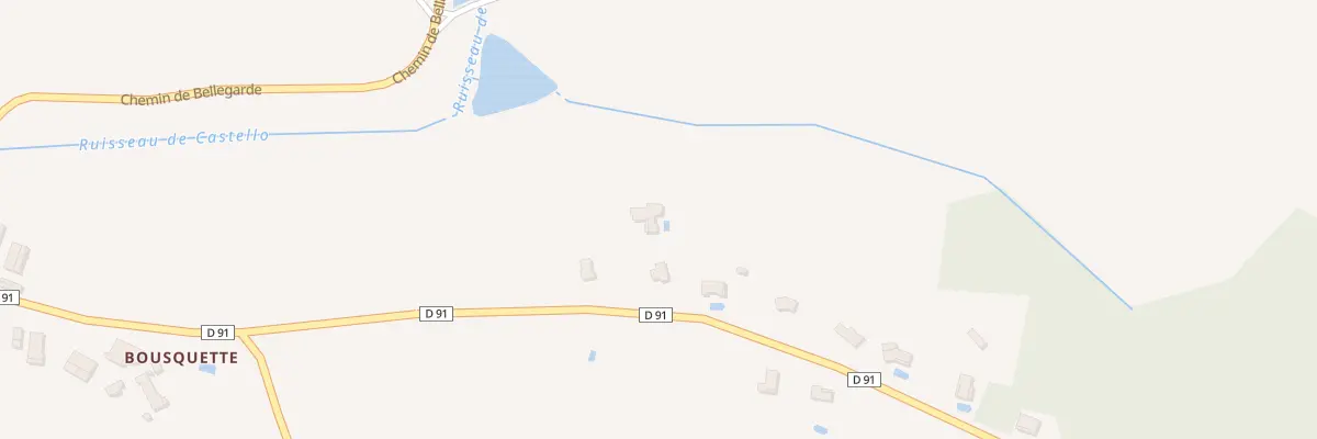 Plan du 1263 Rte de St Etienne de Tulmont à Saint-Nauphary