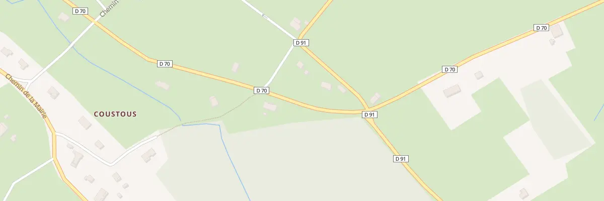 Plan du 817 Rte de Genebrieres à Lamothe-Capdeville