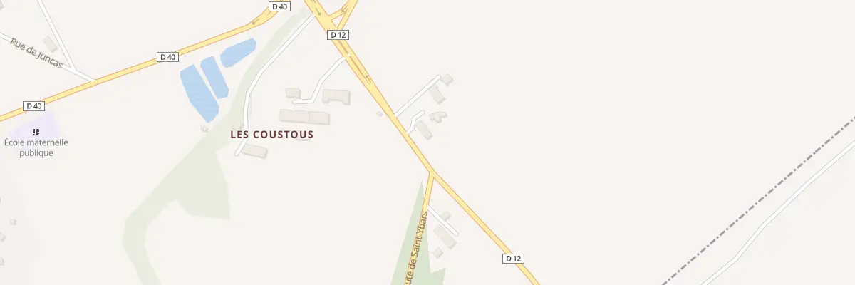 Plan du 5 Rte de Saverdun à Mauressac