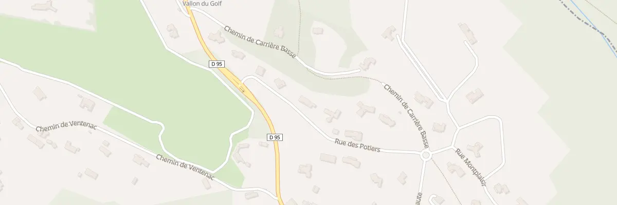 Plan du 10 Rue des Potiers à Vieille-Toulouse