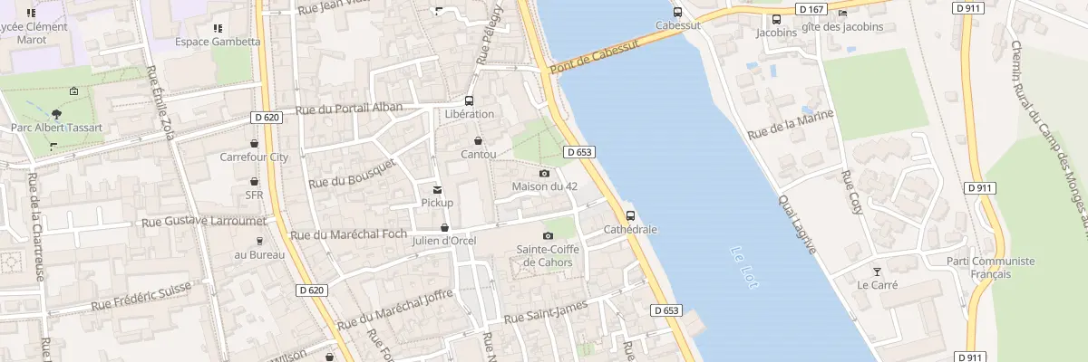 Plan du 46 Rue Daurade à Catus