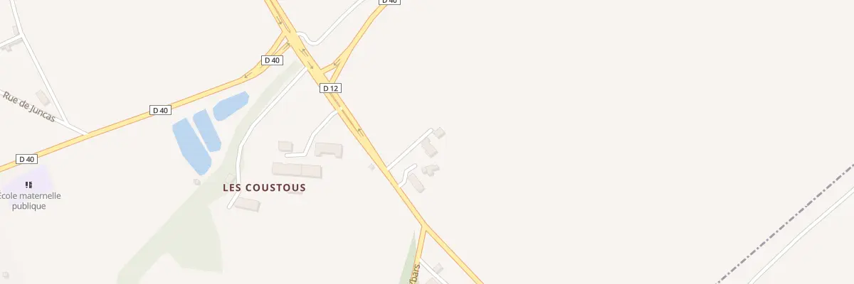 Plan du 3 Rte de Saverdun à Mauressac