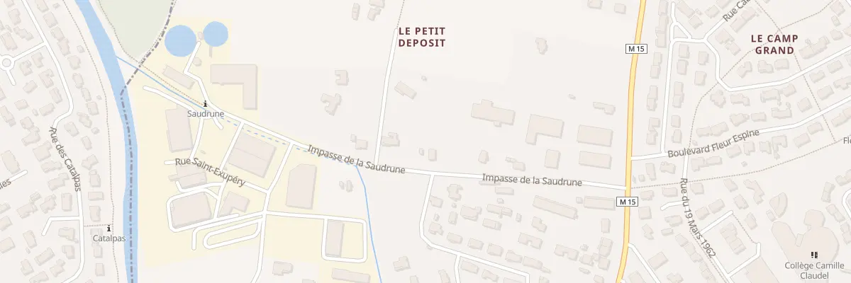 Plan du 20B Imp de Saudrune à Launaguet