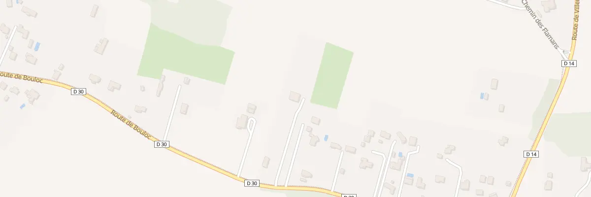 Plan du 394 Rte de Bouloc à Villeneuve-lès-Bouloc
