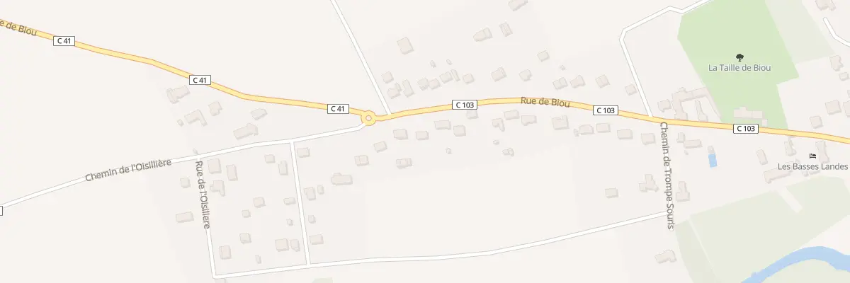 Plan du 35 Rue de Biou à Huisseau-sur-Cosson