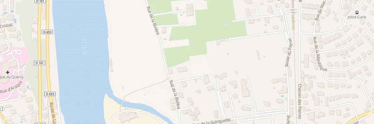 Plan du 9013 Rue de la Rivière à Cahors