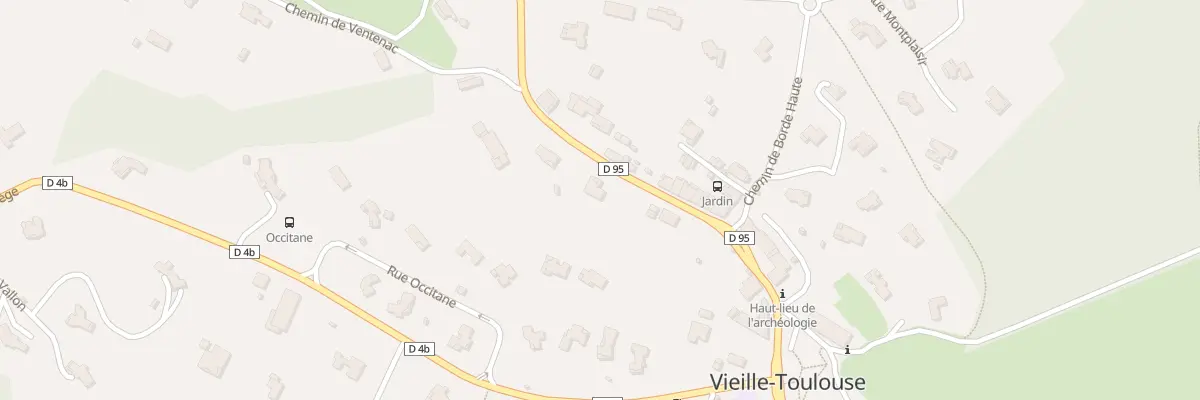 Plan du 24 Rue du Village à Vieille-Toulouse