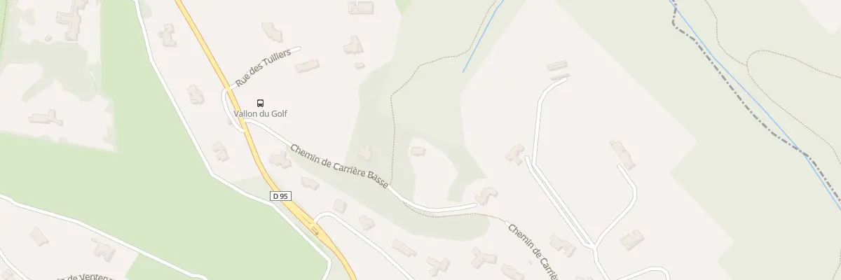 Plan du 6 Che de Carrière Basse à Vieille-Toulouse