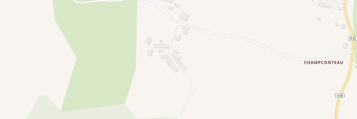 Plan du 58 Le Puymaud à Fromental