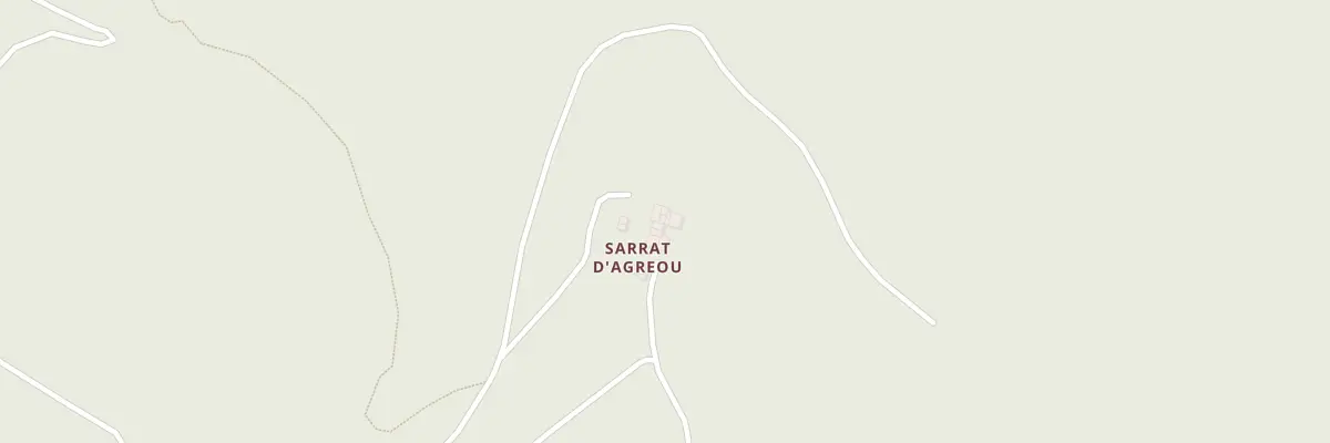 Plan du 88 Sarrat d’Agreou à Alzen