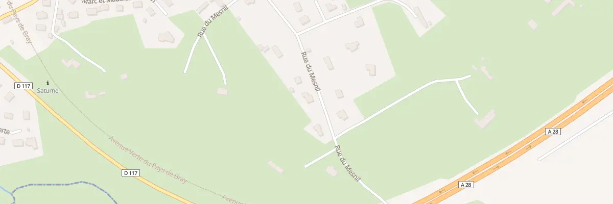 Plan du 29 Rue du Mesnil à Neufchâtel-en-Bray