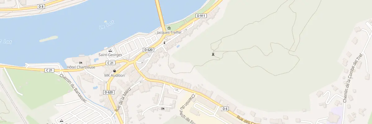 Plan du 9002 Che du Mont Saint - Cyr à Cahors