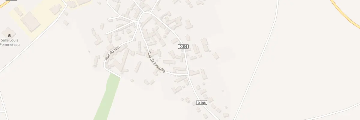 Plan du 12 Rue de la Libération à Mézières-en-Drouais