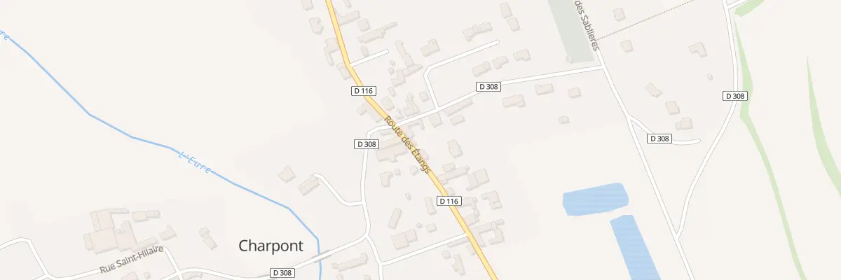 Plan du 12 Rte des Étangs à Charpont