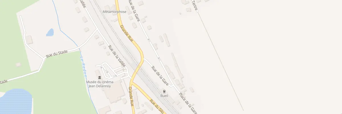 Plan du 22 Rue de la Gare à Bueil