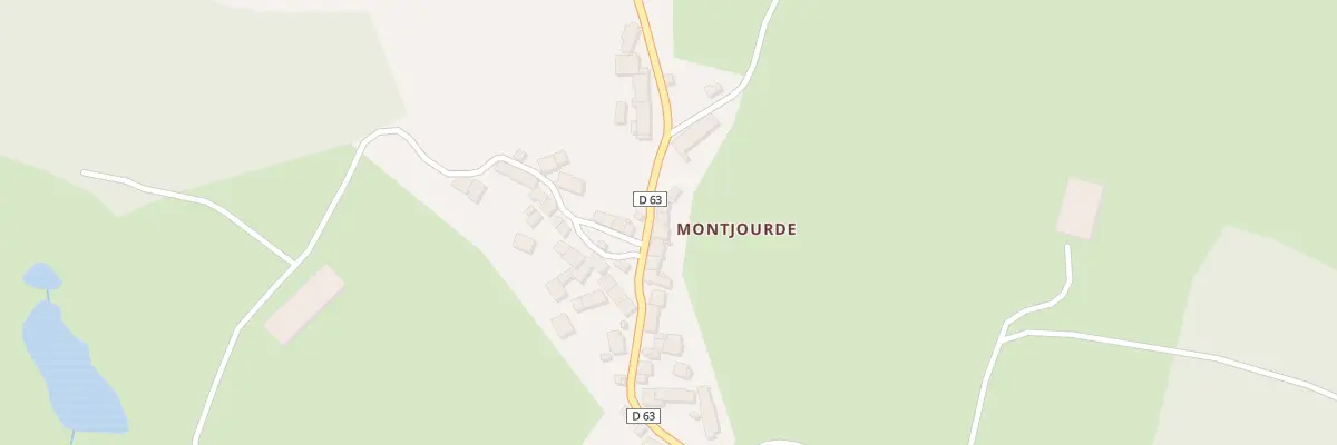 Plan du 5074 Montjourde à Folles