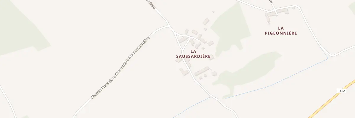 Plan du 5329 La Saussardiere à Villentrois-Faverolles-en-Berry