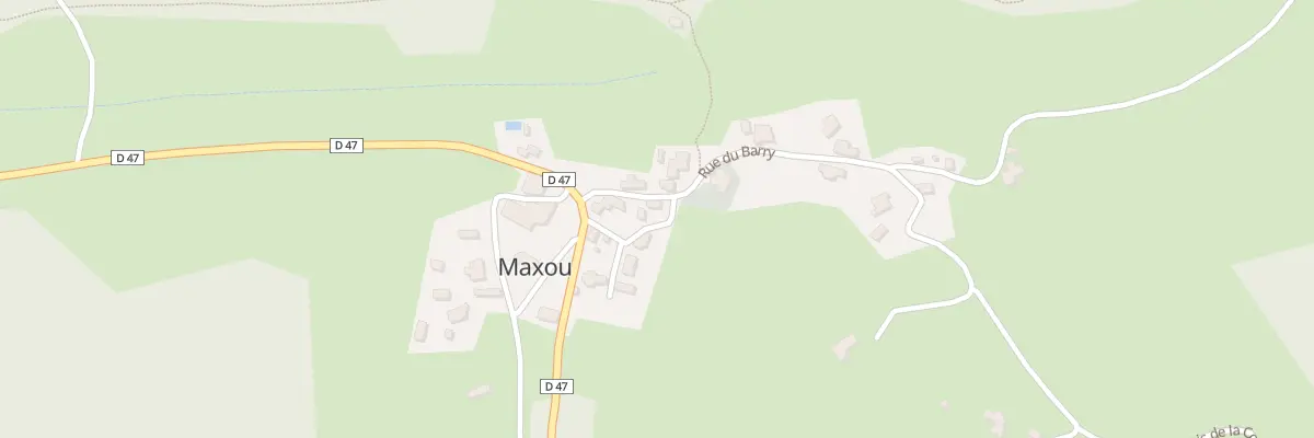 Plan du 3 Che de l’Eglise à Maxou