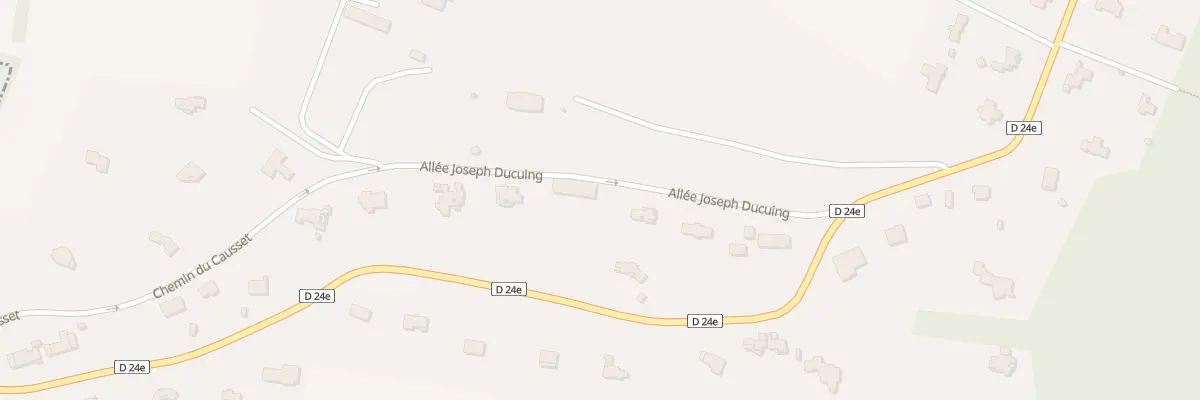 Plan du 10 All Joseph Ducuing à Vigoulet-Auzil