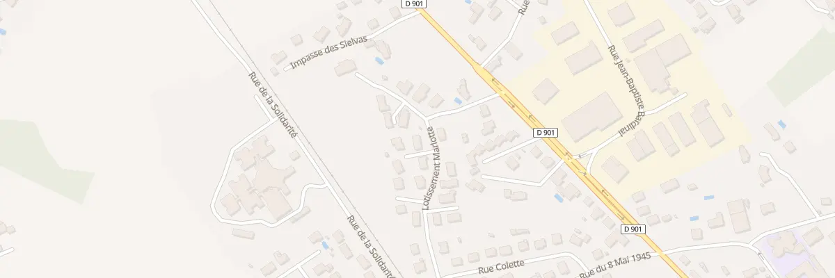 Plan du 6040 Aux Sielvas à Varetz