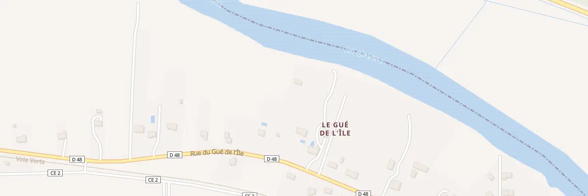 Plan du 145 Rue du Gué de l’île à Thenay