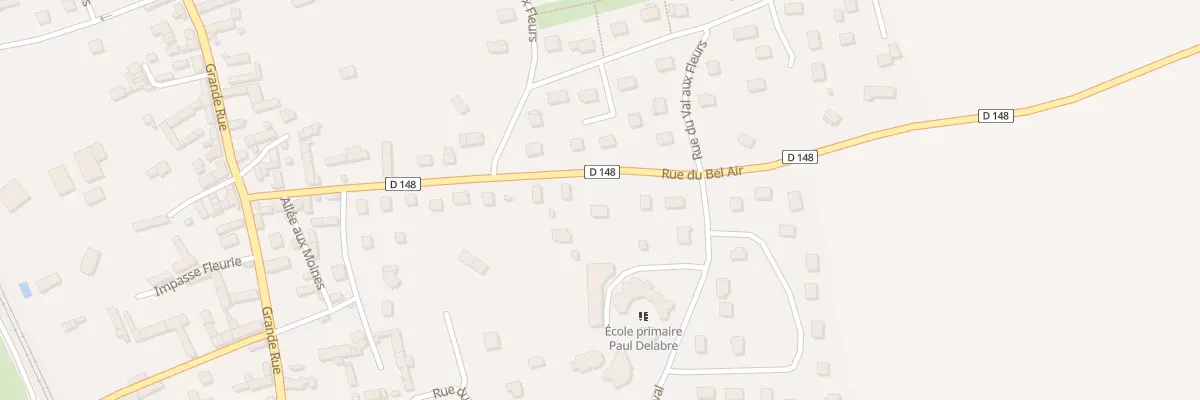 Plan du 27 Rue du Bel Air à Bueil