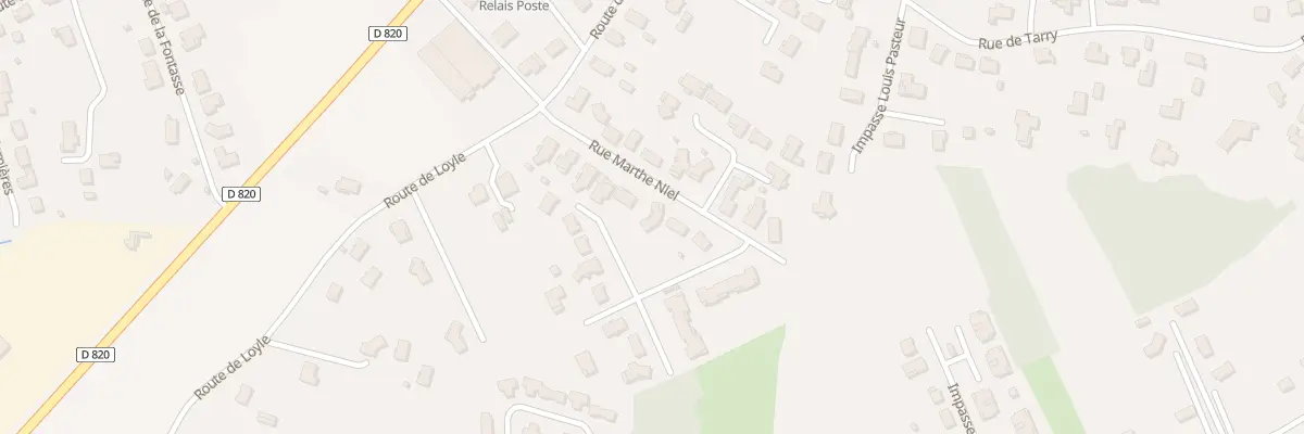Plan du 13 Rue Marthe Niel à Albias