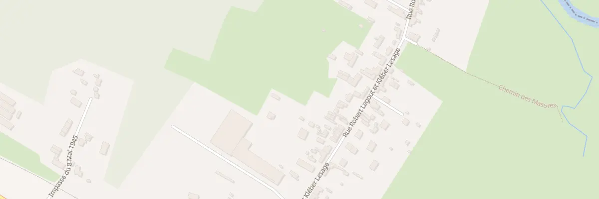 Plan du 51 Rue Legout Lesage à Ponts-et-Marais