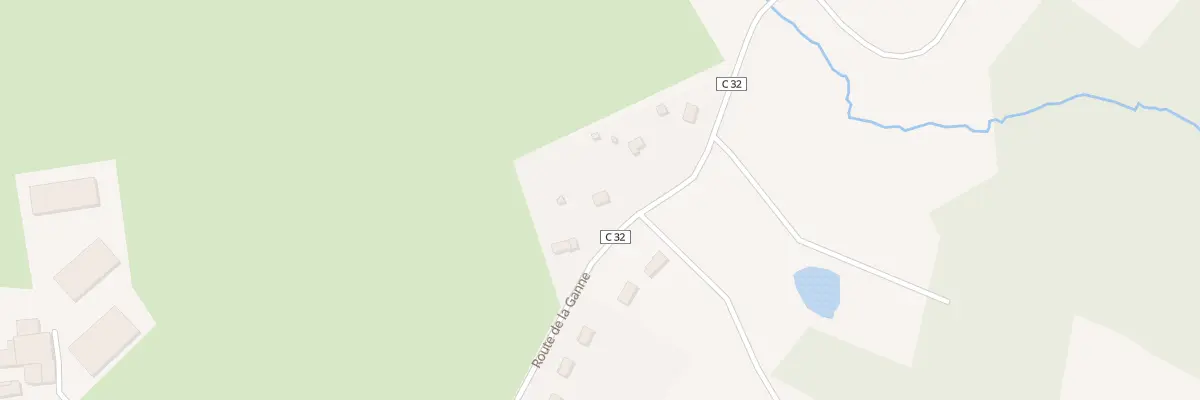 Plan du 305 Rte de la Ganne à Ambazac