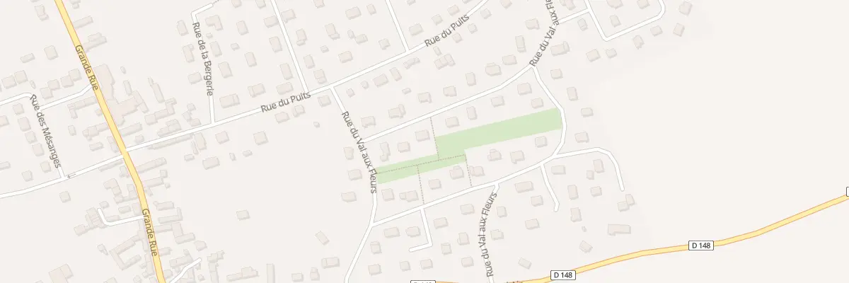 Plan du 45 Rue du Val aux Fleurs à Bueil